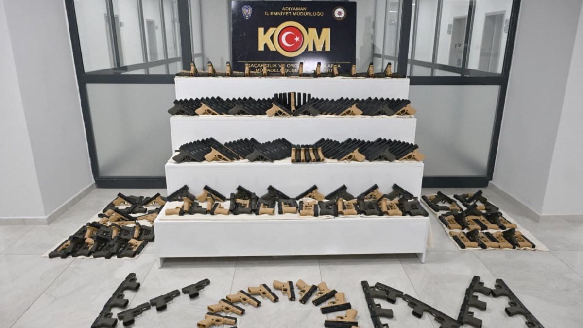 Adıyaman’da KOM ve istihbarattan silah operasyonu