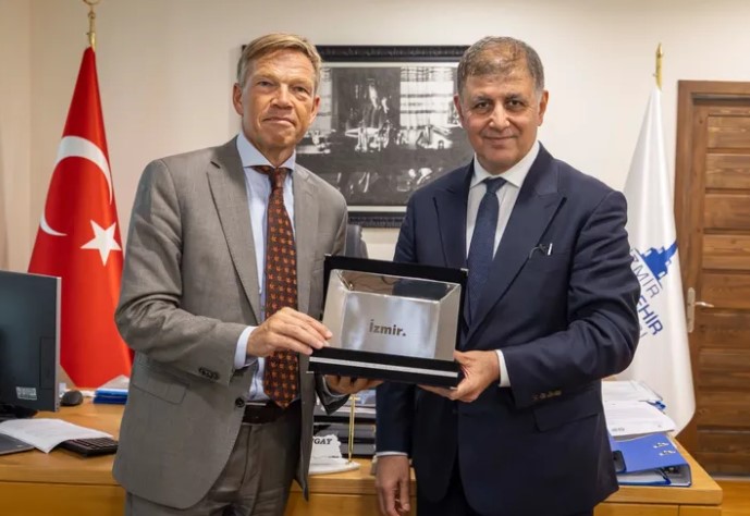 Başkan Tugay’a Hollanda Büyükelçisi Wijnands’tan Ziyaret