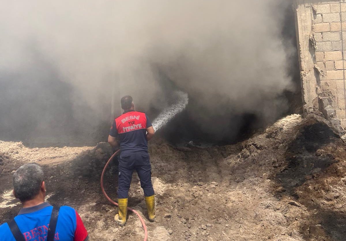 Çırçır fabrikasında korkutan yangın