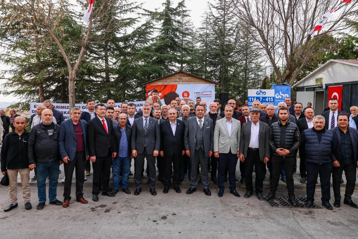 Keçiören’de Başkan Özarslan, Şoförlerle Bir Araya Geldi