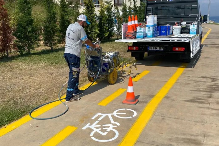 Kocaeli’de Bisiklet Yollarında Güvenlik ve Konfor Artıyor